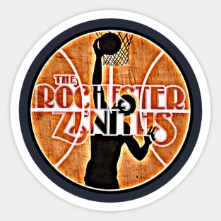 Rochester Zeniths Basketball Sticker